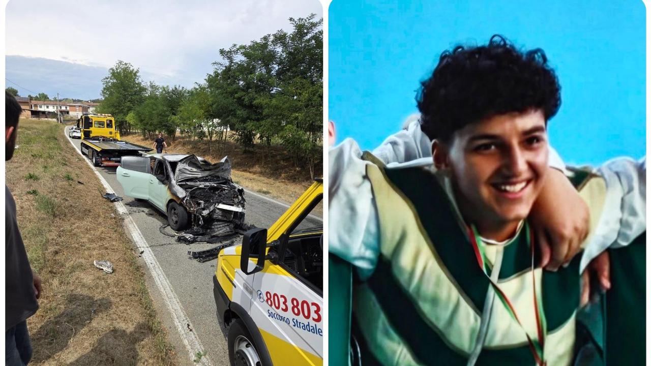 Tragedia ad Asti: è morto il 16enne coinvolto nello scontro auto-moto