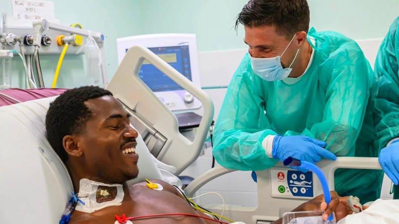 Cagliari, Trepy migliora ancora: “Nessun danno neurologico e degenza non lunga”