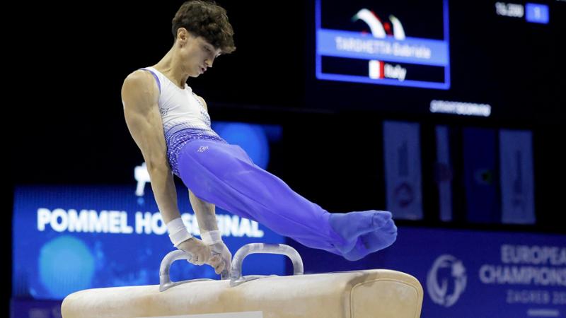 Gabriele Targhetta oro agli Europei di ginnastica artistica