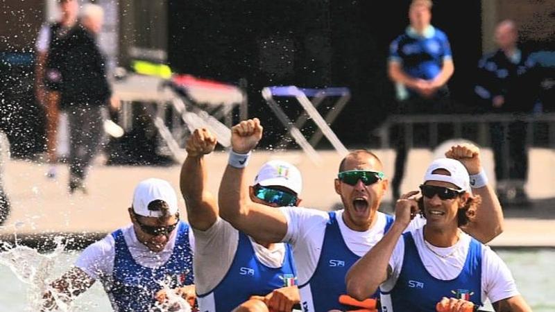 Canottaggio, Italia campione mondiale nel quattro di coppia