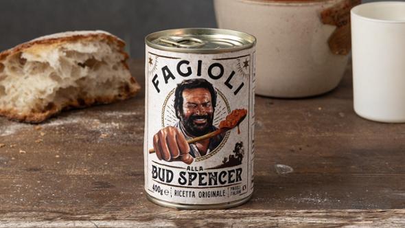I fagioli ispirati a Bud Spencer diventano un caso economico milionario