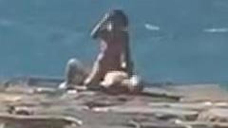 Sesso sulla scogliera davanti a centinaia di persone: “Erano solo due bacetti”