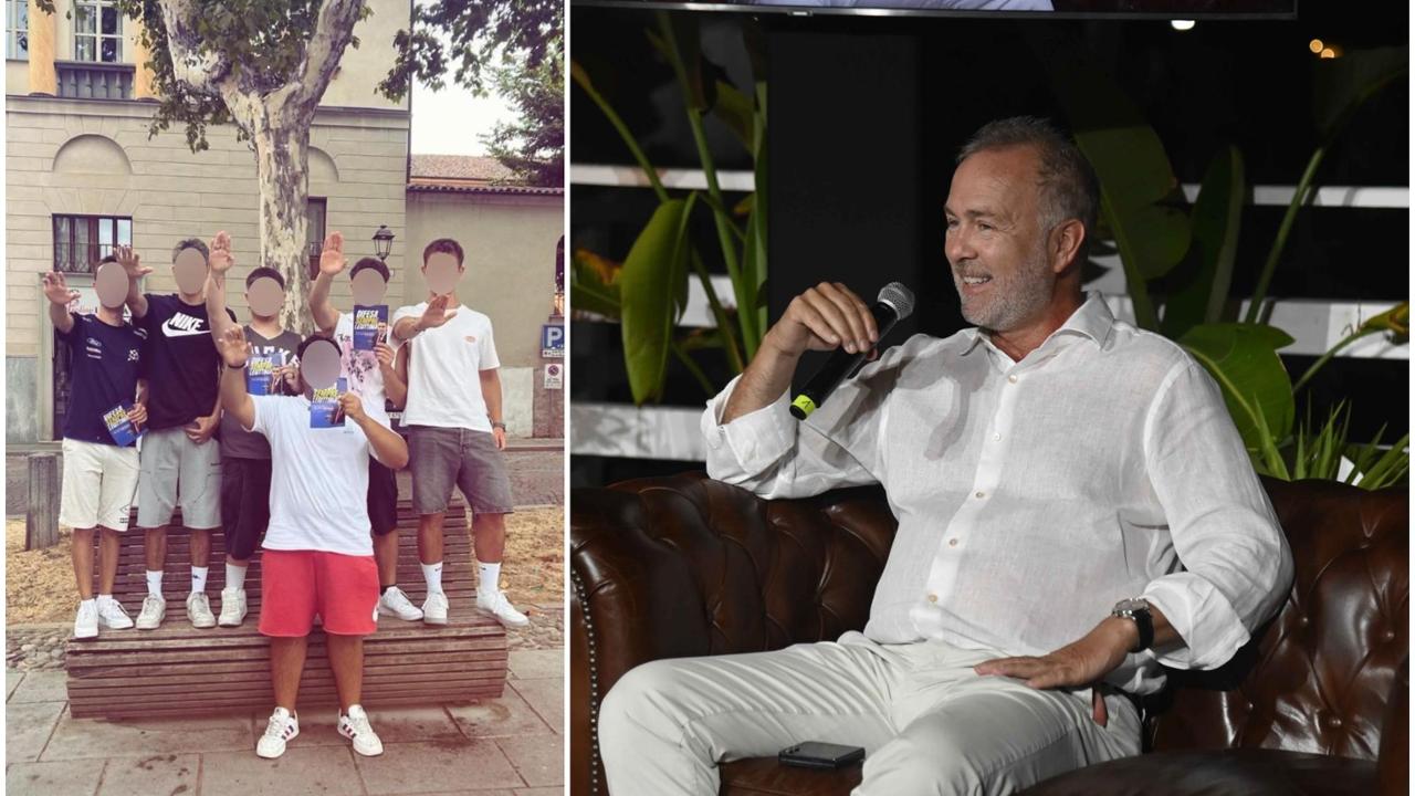 Saluto romano a Biella, Damilano ai ragazzi di Fn: “Vi offro un viaggio nei luoghi della Memoria”