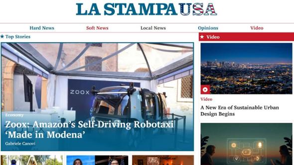 Sae lancia La Stampa Usa, il  progetto in inglese per raccontare l’Italia e le imprese al pubblico americano