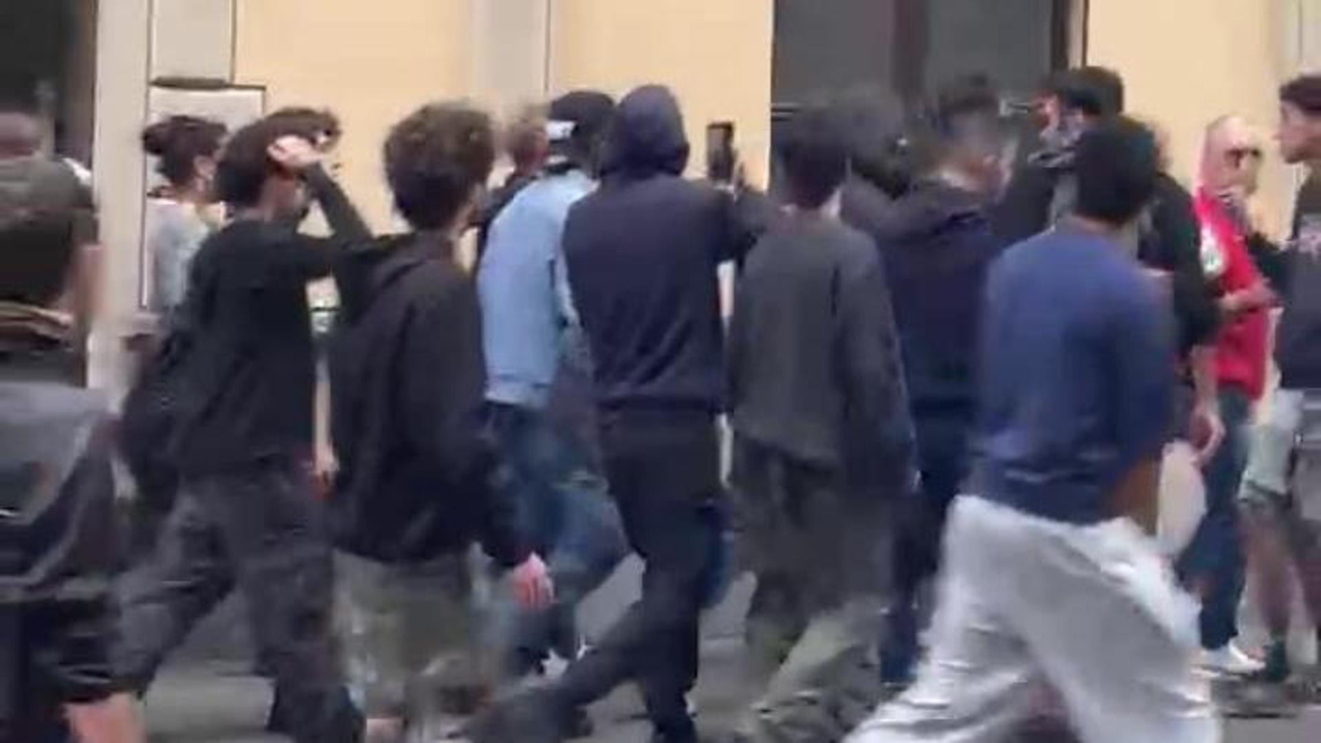 Protests erupt in Turin against Roberto Vannacci