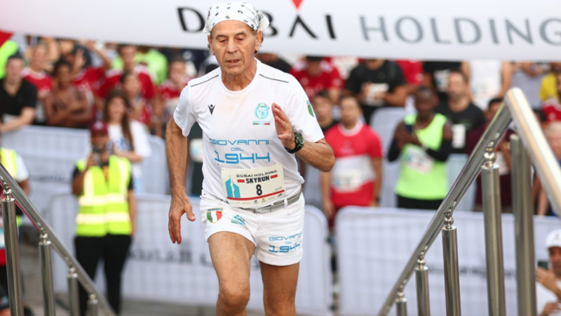 A "Protagonisti" la storia dell'82enne Giovanni Potenza, record di scalate