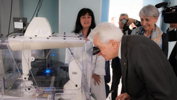 Mattarella a Candiolo: “La ricerca nasce dal lavoro di squadra”