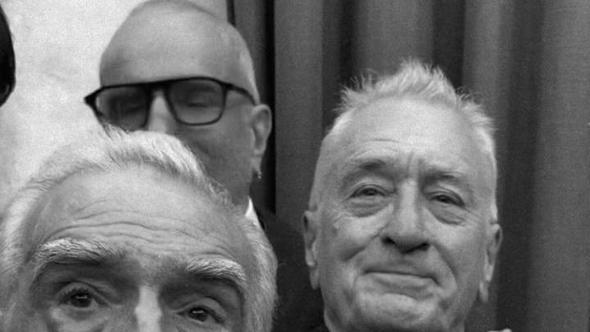Scorsese, De Niro e DiCaprio insieme: tre giganti del cinema in uno scatto