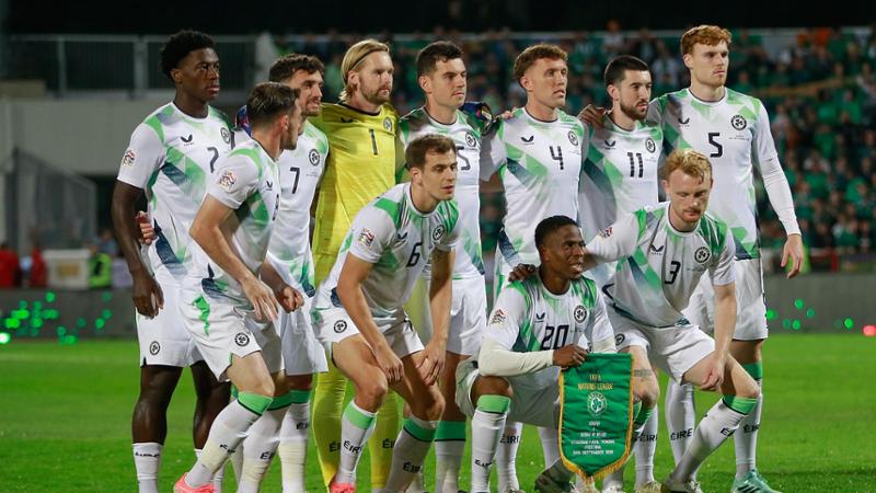 La nazionale irlandese giocherà la partita contro Israele