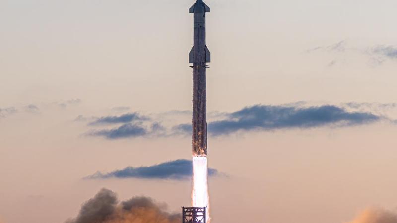 Partito dal Texas il primo volo orbitale di Starship