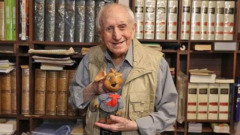 Morto a 100 anni Peppino Mazzullo, la storica voce di Topo Gigio