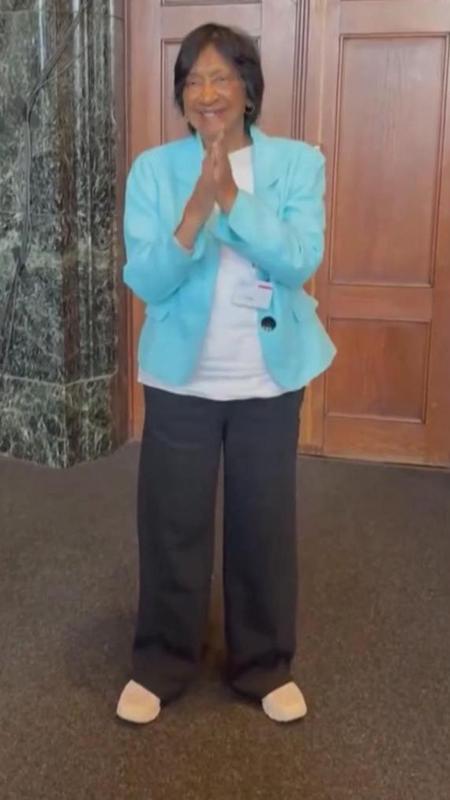 “Ma è vero?”: Navi Pillay sorpresa dal Nobel per la Pace, poi gli applausi e la battuta su Trump