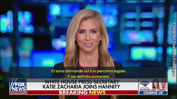 Katie Zacharia lascia l'incarico alla Casa Bianca