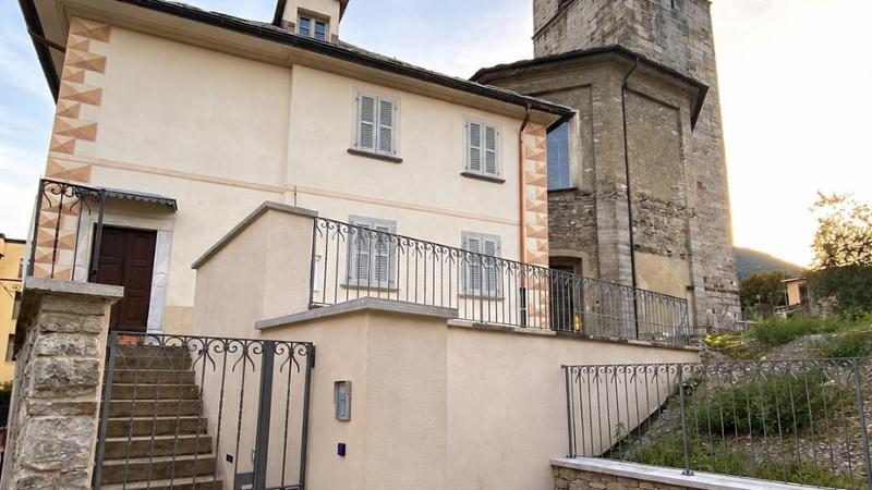 L’ingresso della nuova struttura per l’ospitalità in via Pellanda
