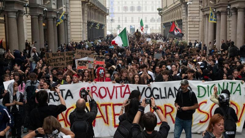Torino città blindata per la manifestazione del 24 ottobre: le strade e le piazze chiuse