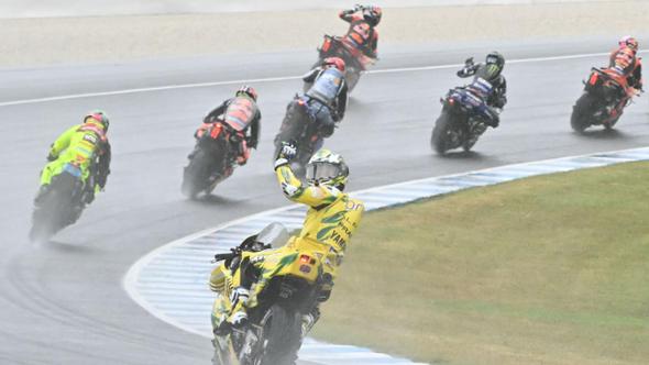 MotoGp Australia, gara annullata per il maltempo e scarsa visibilità