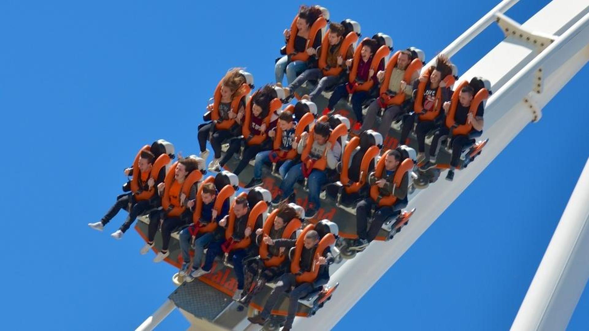 Gardaland, ecco Oblivion: 100 secondi di adrenalina pura - Il Mattino di Padova