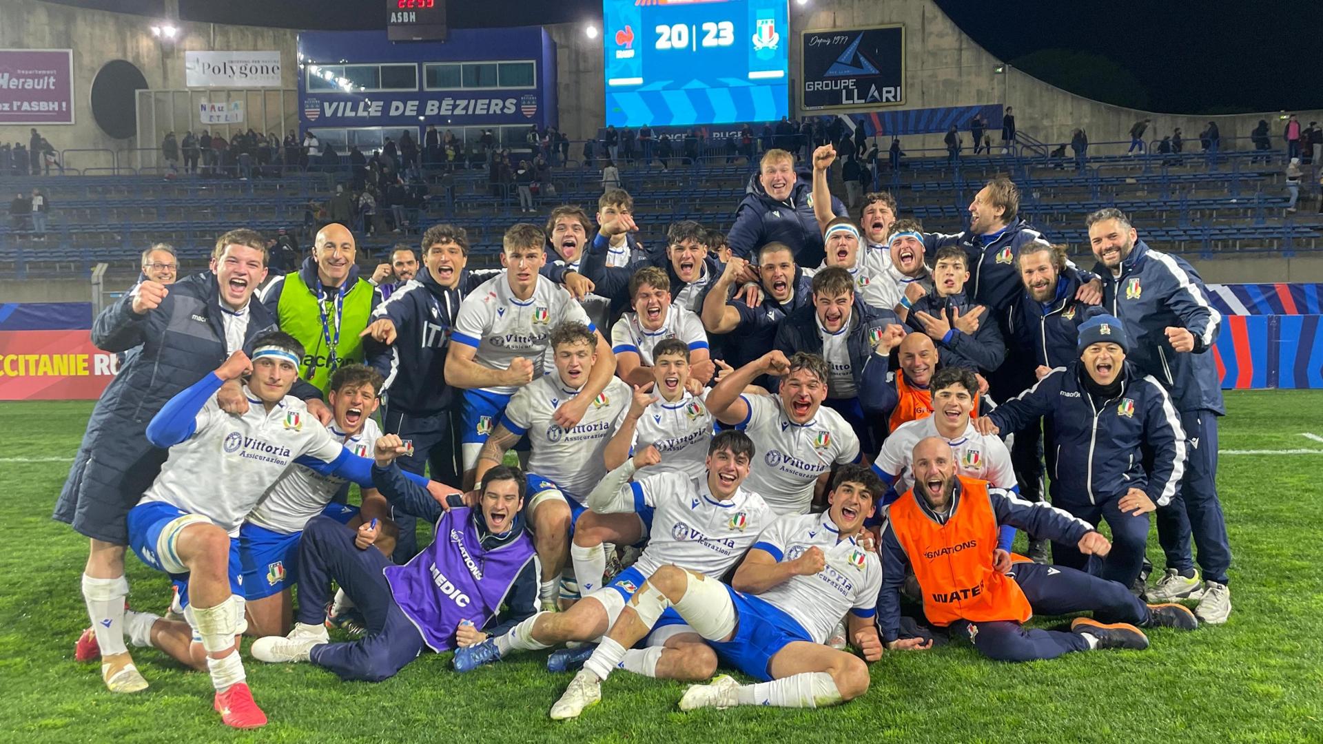 Design graphique sport Fédération Italienne de Rugby - FIR | latete