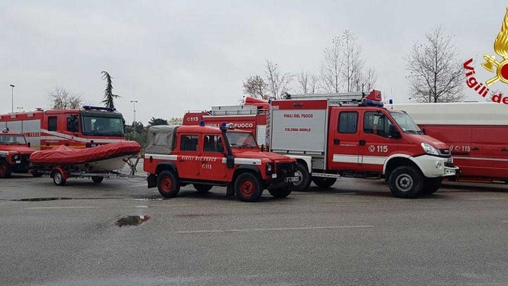I Vigili Del Fuoco Da Mestre Al Piemonte Allagato La Nuova Venezia